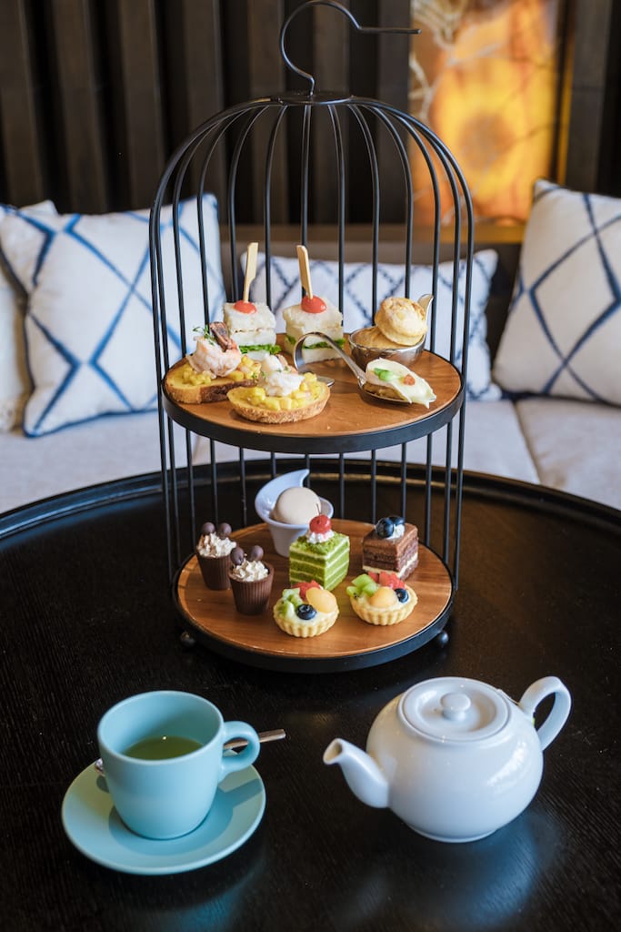 luxury high tea with snack and tea in a luxury hot 2022 09 01 17 32 38 utc